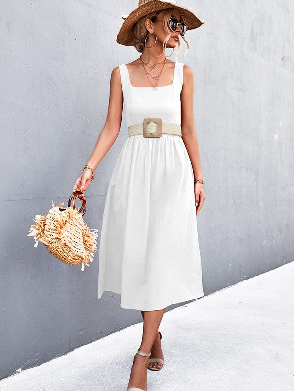 Womens Sleeve Less Dress