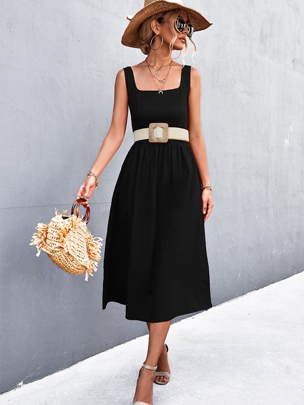Womens Sleeve Less Dress