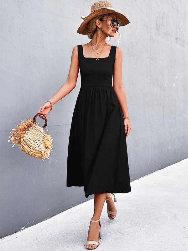 Womens Sleeve Less Dress