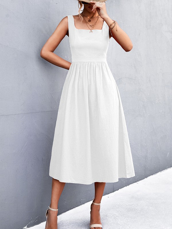 Womens Sleeve Less Dress