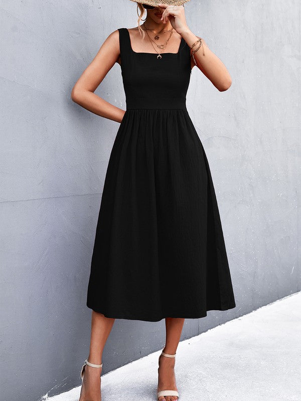 Womens Sleeve Less Dress
