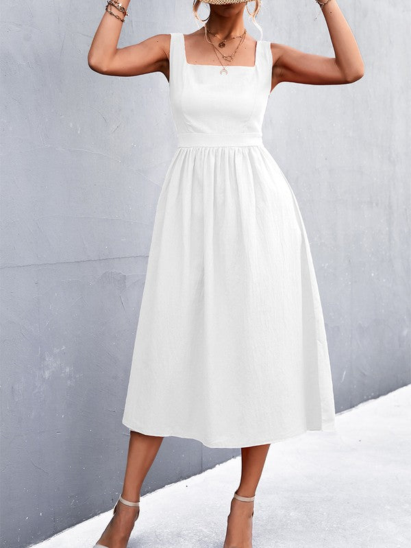 Womens Sleeve Less Dress