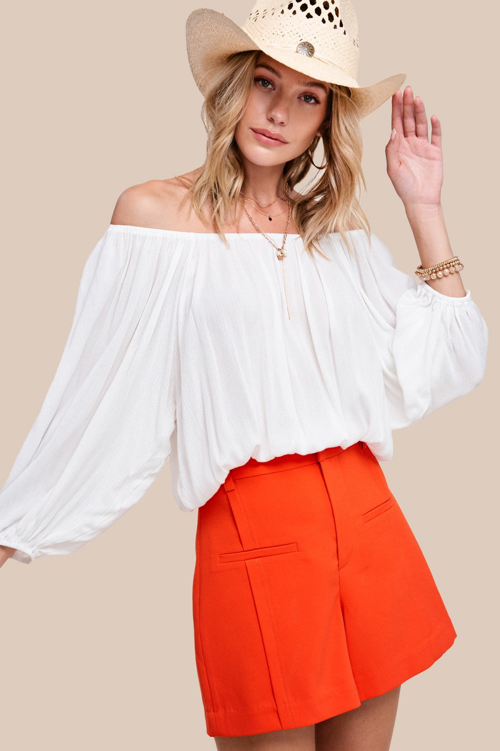 Vivid Pink Jenna Top