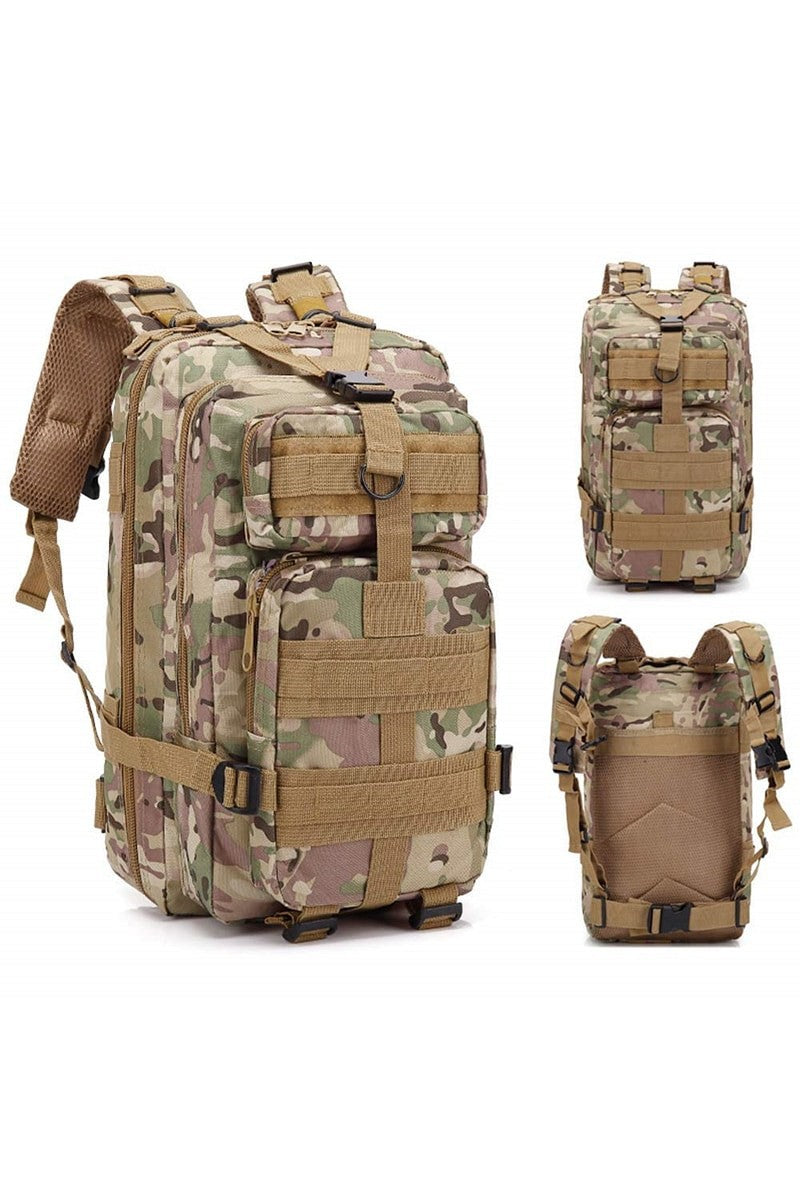 Black Tactical Convertible Multi Purpose Backpack Bag