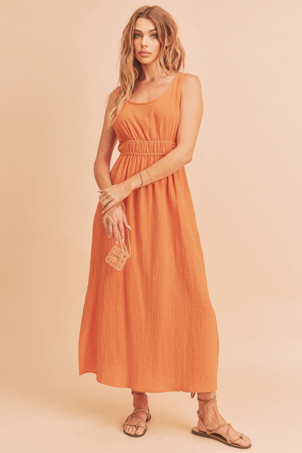 Terracotta Darci Dress