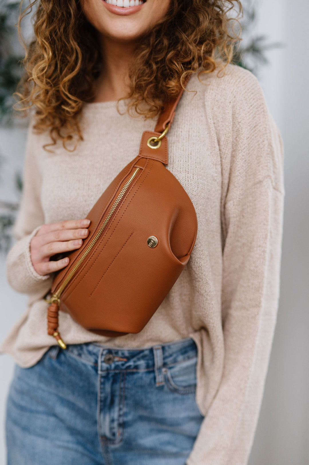 Black Catherine Fanny Belt Bag