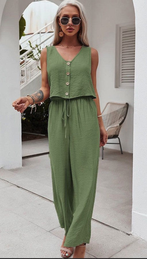 Green Two Piece Set 2