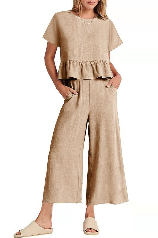 Green Two Piece Set 1