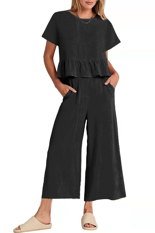 Green Two Piece Set 1