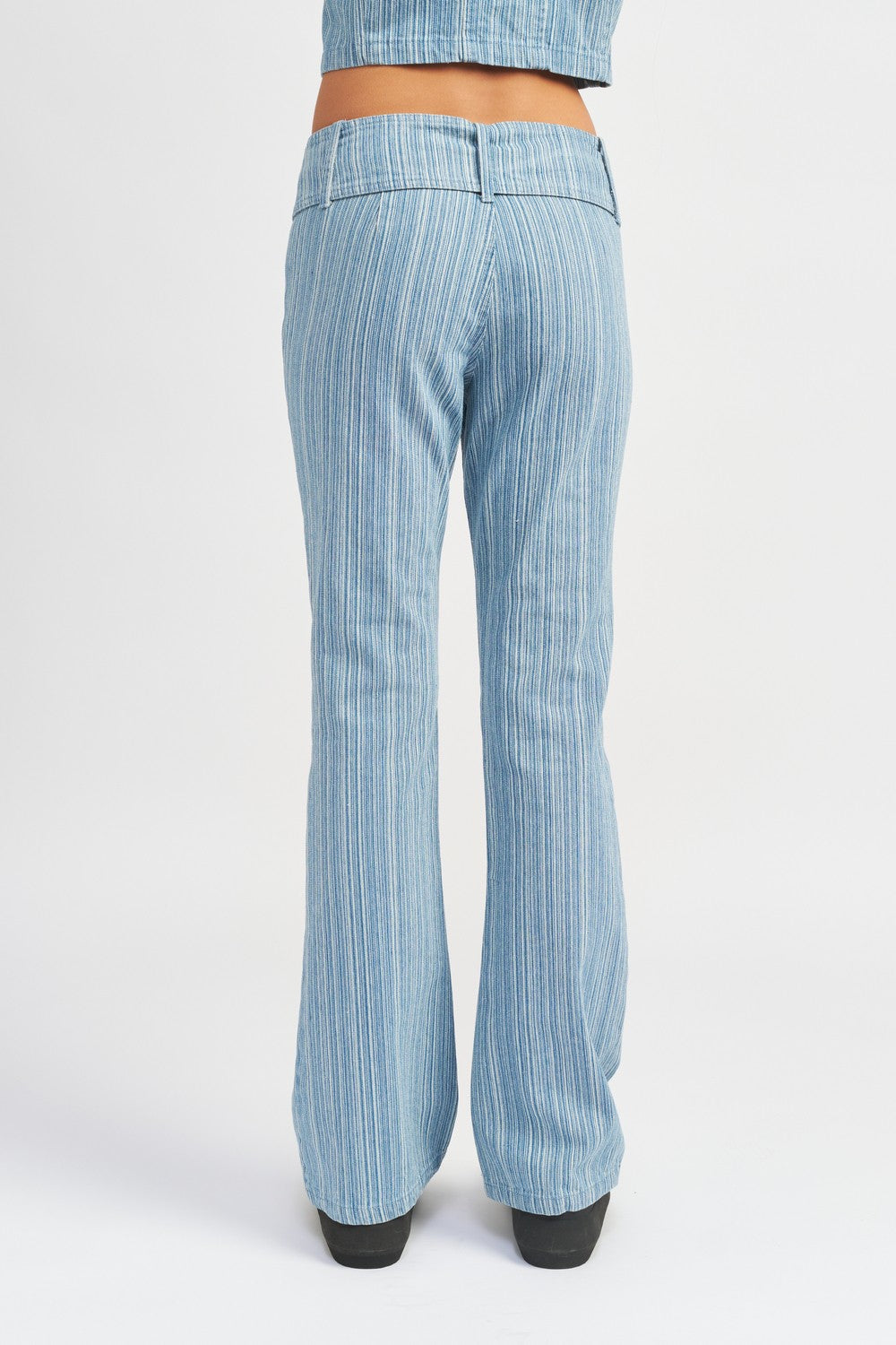Low Rise Flared Jeans