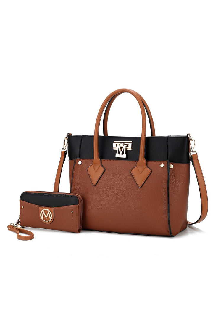 Mkf Collection Brynlee Color Block Tote Bag Mia K 1