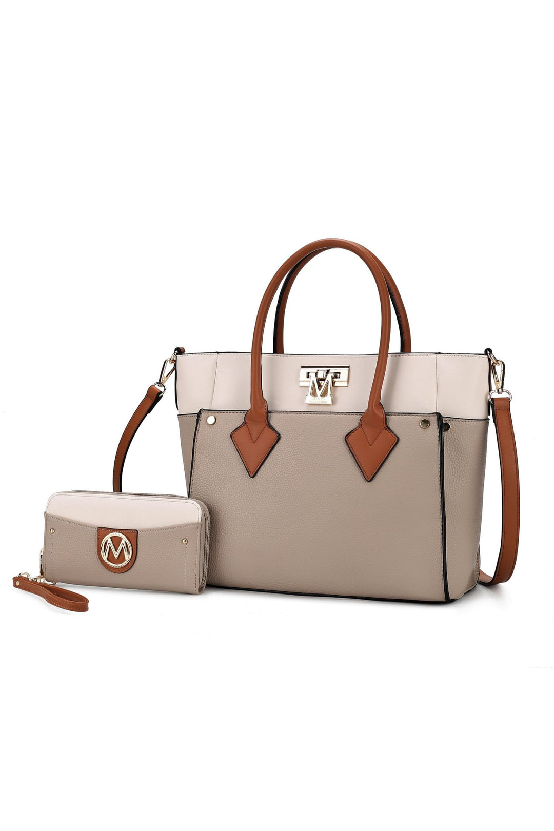 Mkf Collection Brynlee Color Block Tote Bag Mia K