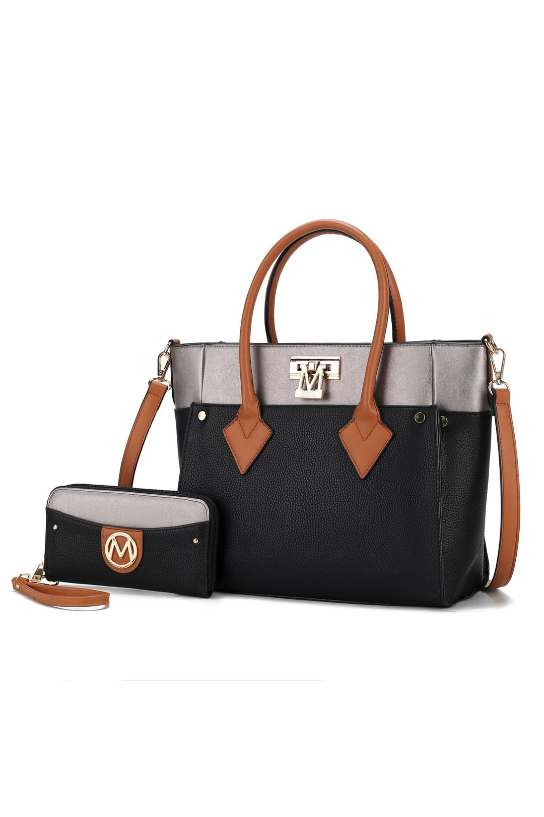 Mkf Collection Brynlee Color Block Tote Bag Mia K