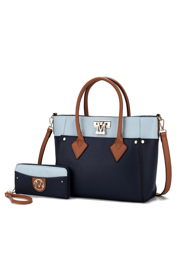 Mkf Collection Brynlee Color Block Tote Bag Mia K