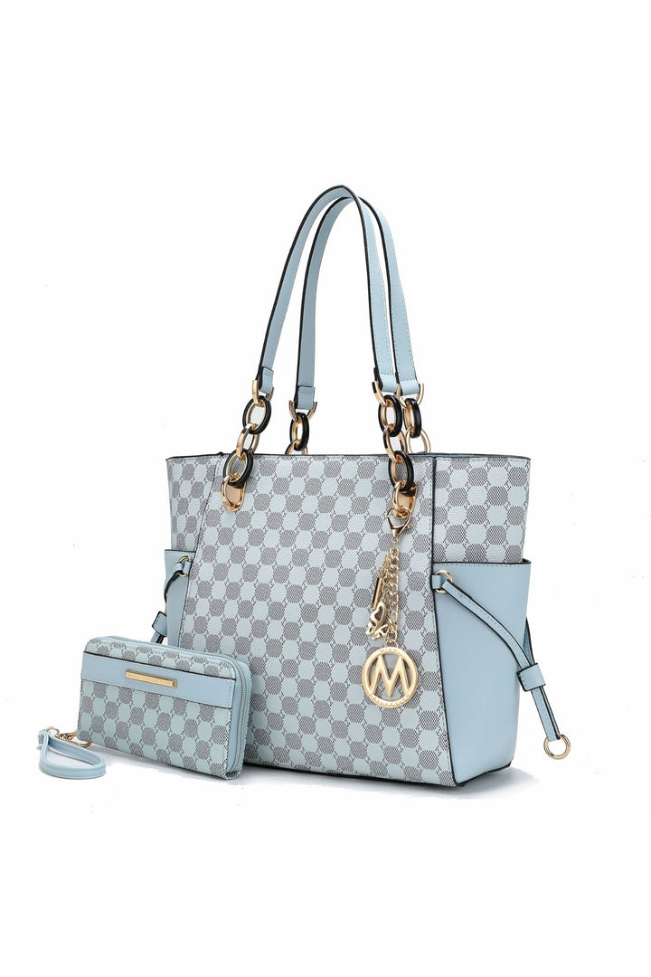 Mkf Collection Xenia Circular Print Tote Bag Mia K