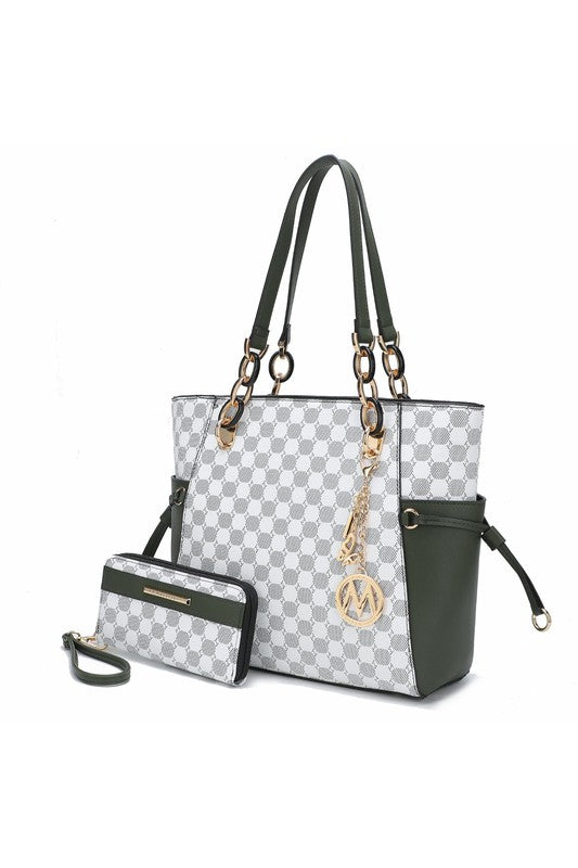 Mkf Collection Xenia Circular Print Tote Bag Mia K