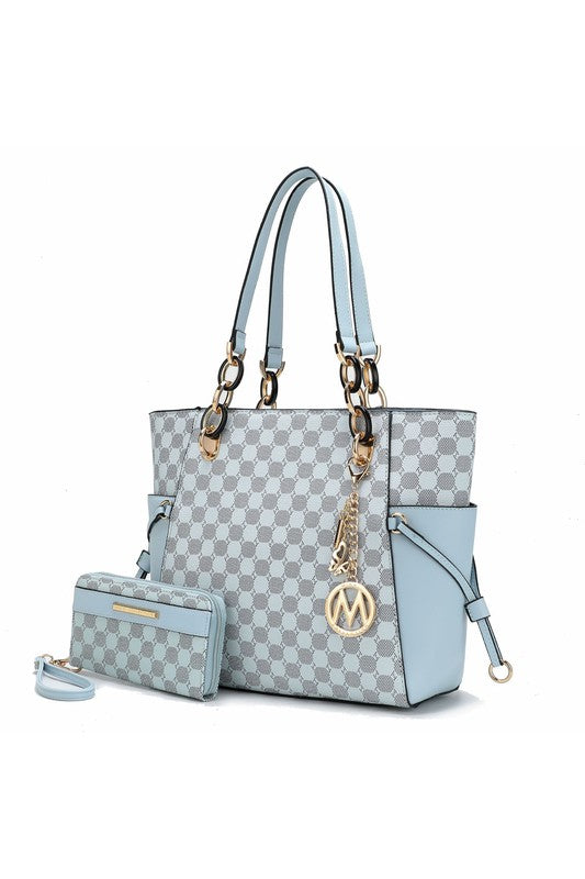 Mkf Collection Xenia Circular Print Tote Bag Mia K