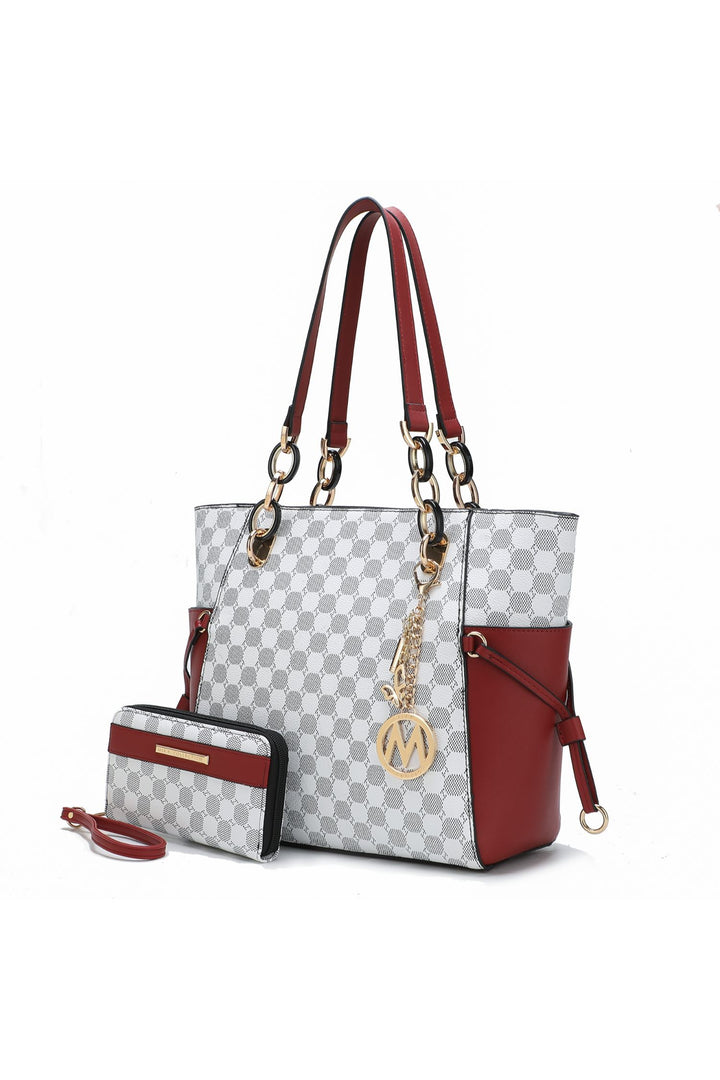 Mkf Collection Xenia Circular Print Tote Bag Mia K