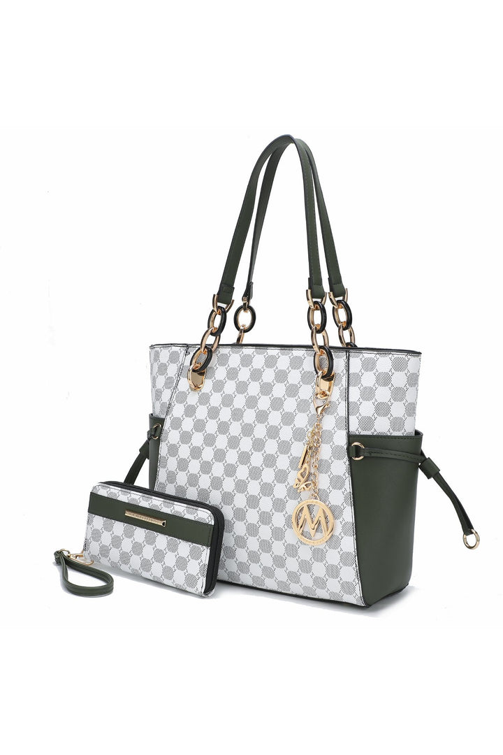Mkf Collection Xenia Circular Print Tote Bag Mia K