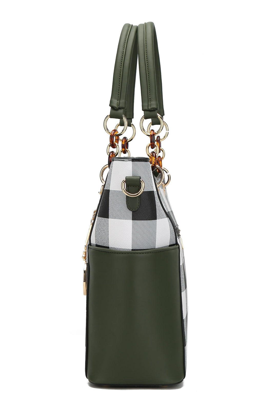 Mkf Collection Mariely Checker Tote Bag By Mia K
