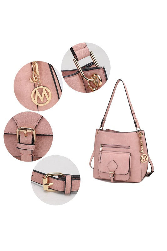Light Blue Mkf Collection Yves Hobo Bag By Mia K