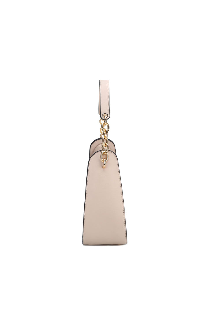 Light Grey Mkf Collection Lottie Shoulder Handbag By Mia K