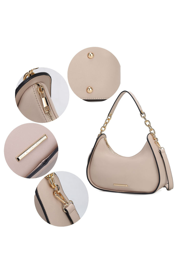 Cognac Mkf Collection Lottie Shoulder Handbag By Mia K