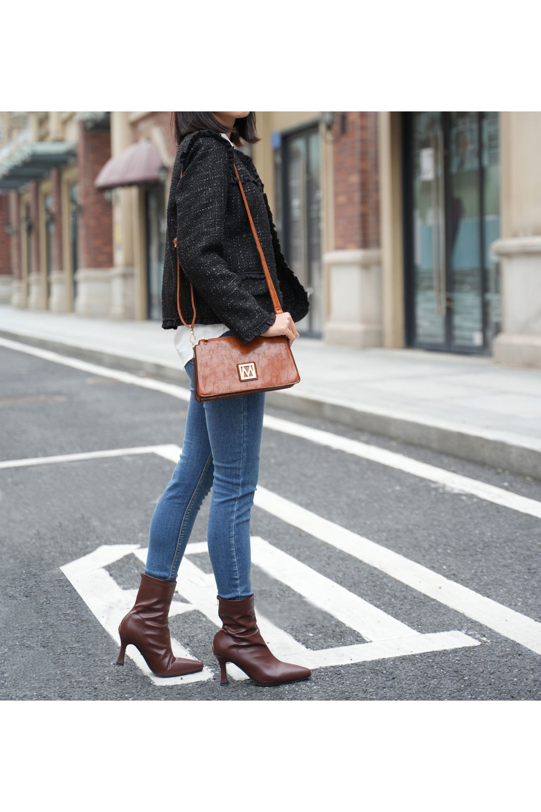 Black Mkf Collection Domitila Shoulder Handbag By Mia K
