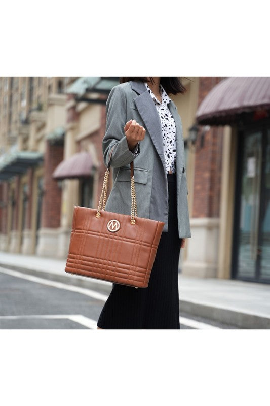 Black Mkf Collection Alyne Shoulder Bag By Mia K