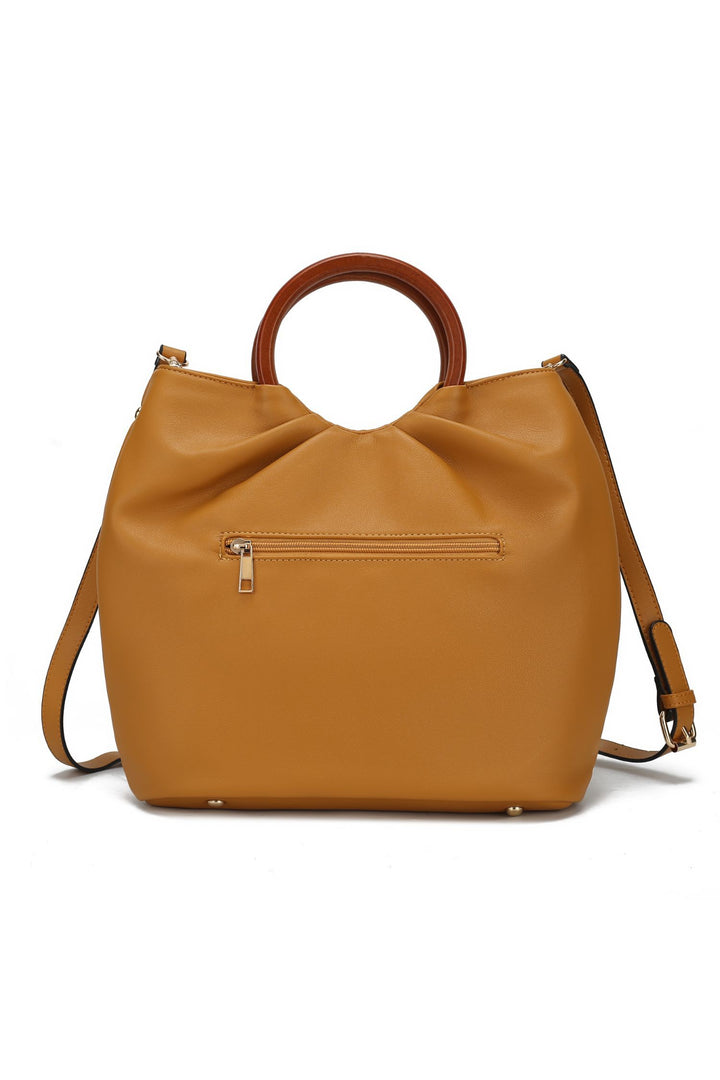 Light Grey Mkf Collection Leilani Tote Bag With Wallet By Mia