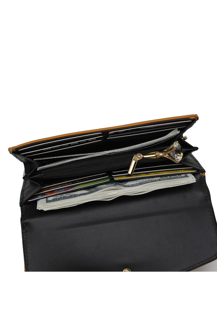 Pink Mkf Collection Leilani Tote Bag With Wallet By Mia