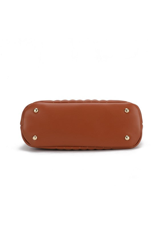 Grey Mkf Collection Giada Shoulder Bag By Mia K
