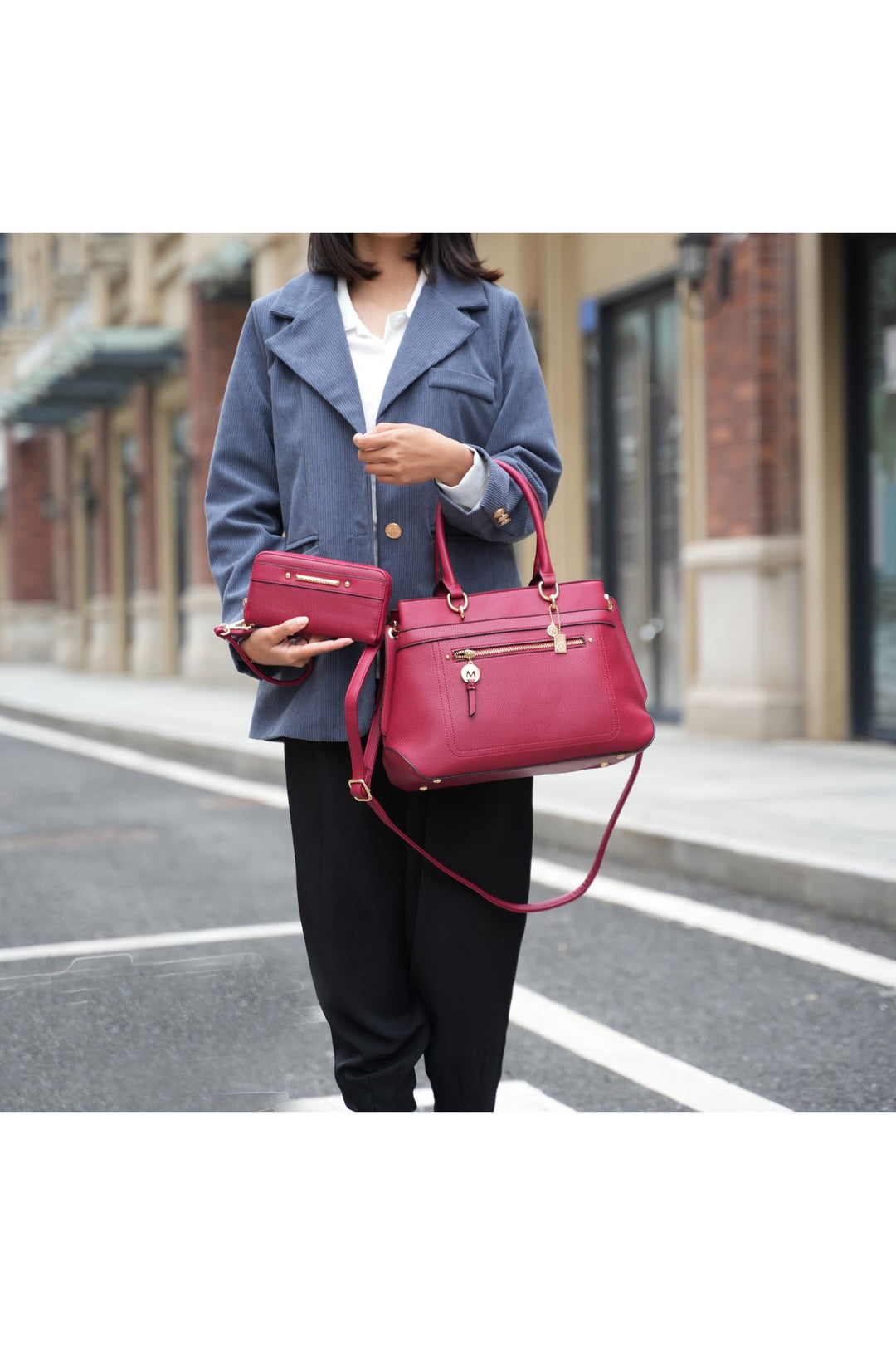 Brown Mkf Collection Gardenia Tote Handbag By Mia K