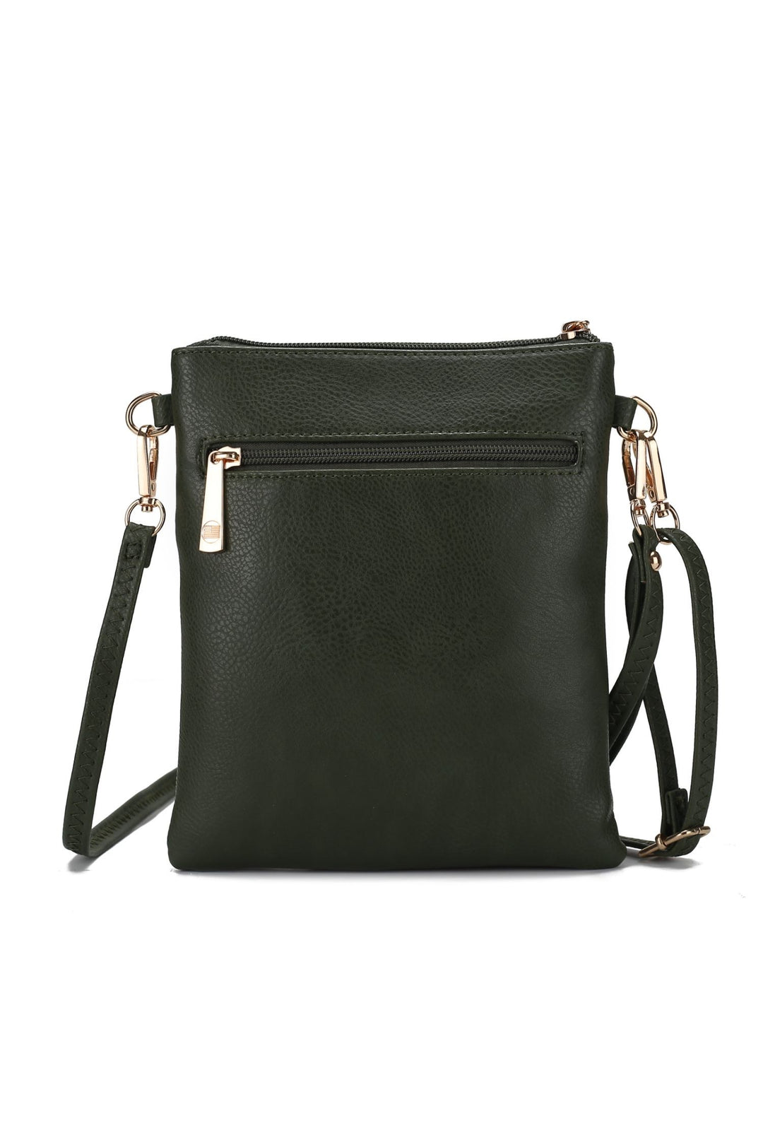 Burgundy Mkf Genesis Printed Flag Crossbody Bag By Mia K