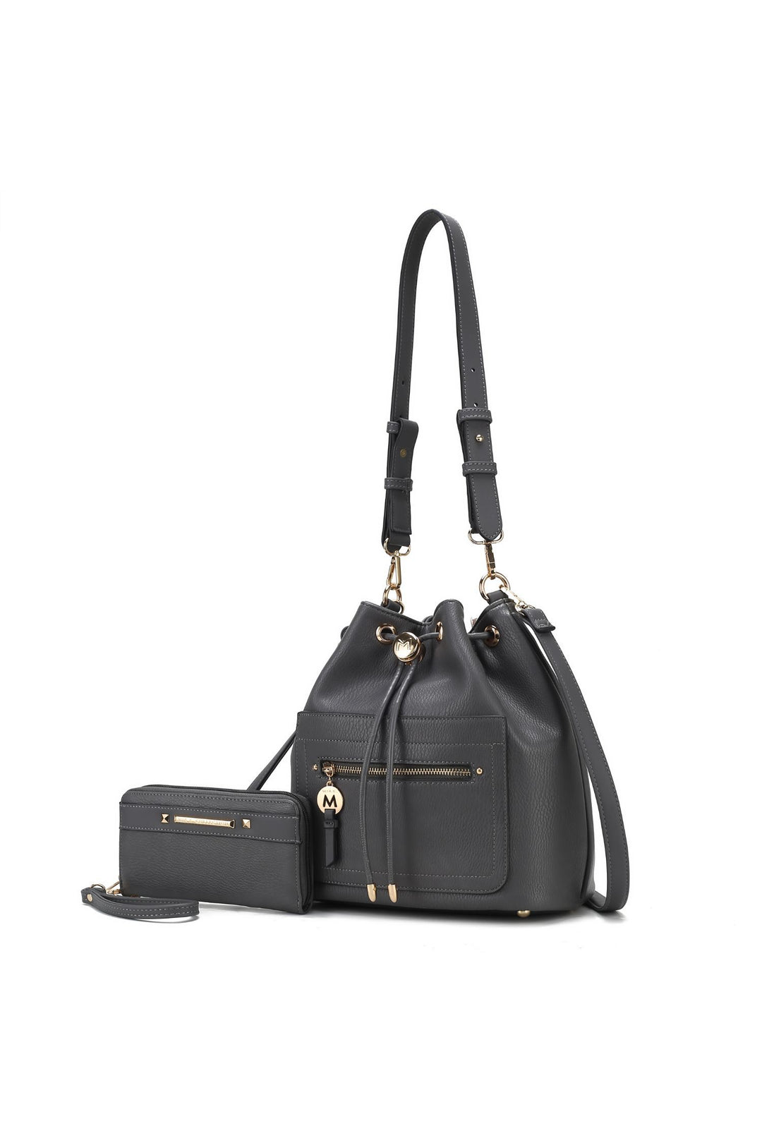 Mkf Larissa Bucket Handbag With Wallet By Mia K