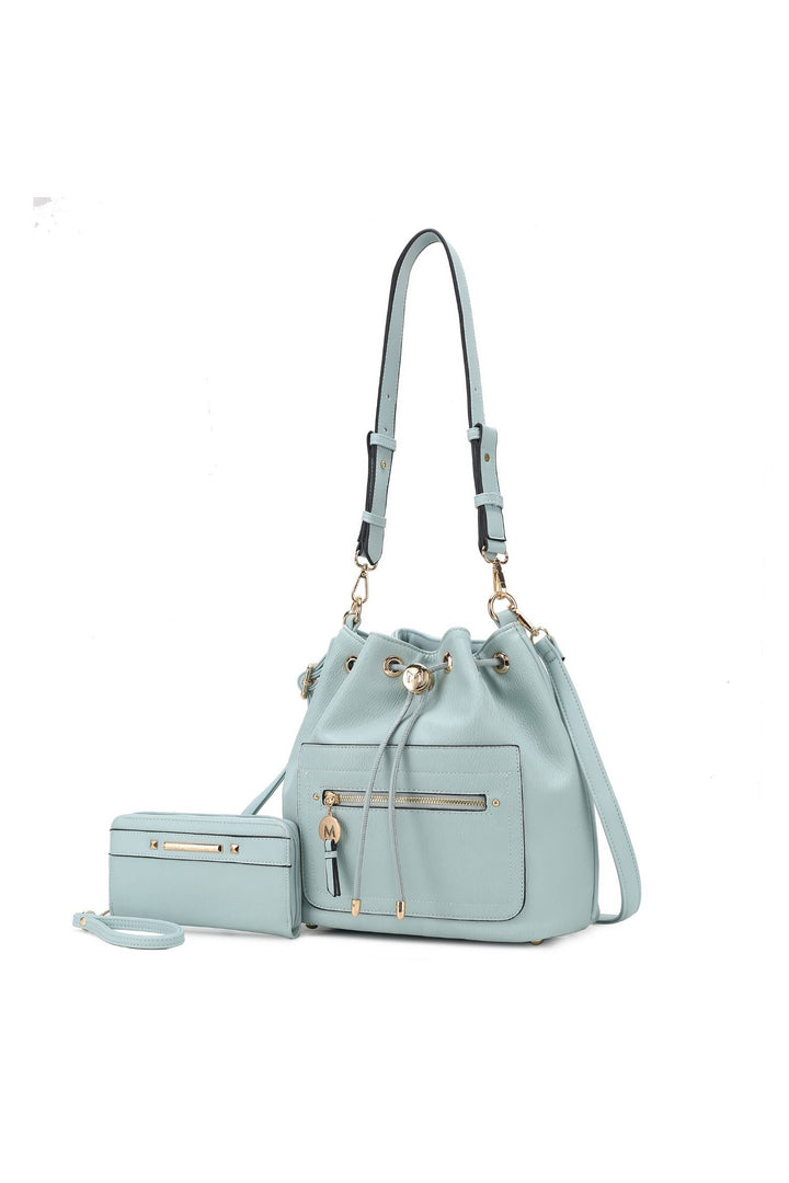 Mkf Larissa Bucket Handbag With Wallet By Mia K