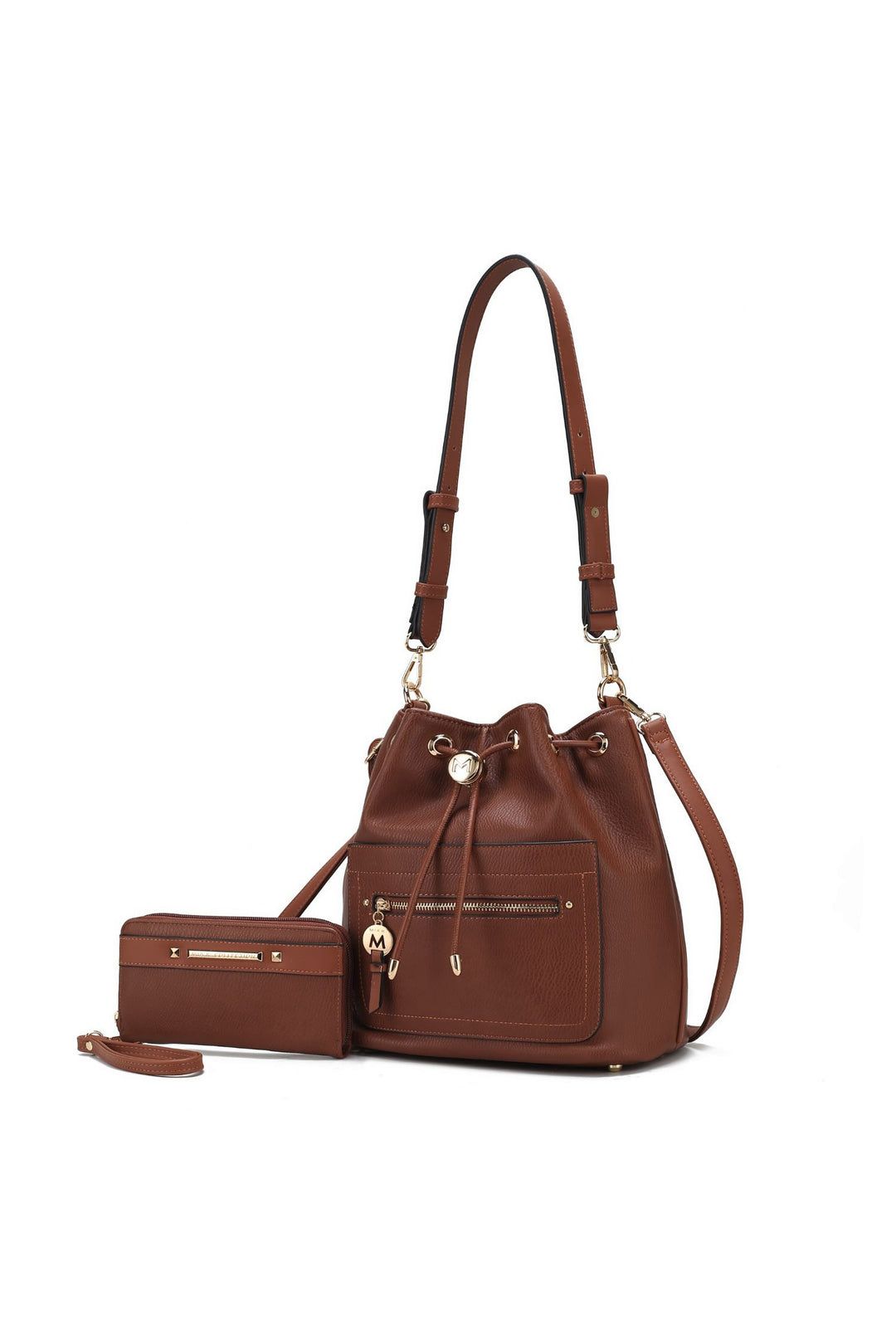Mkf Larissa Bucket Handbag With Wallet By Mia K