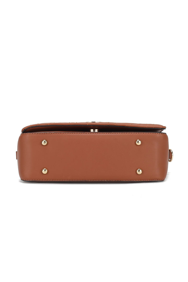 Pewter Mkf Collection Arabella Shoulder Handbag By Mia K