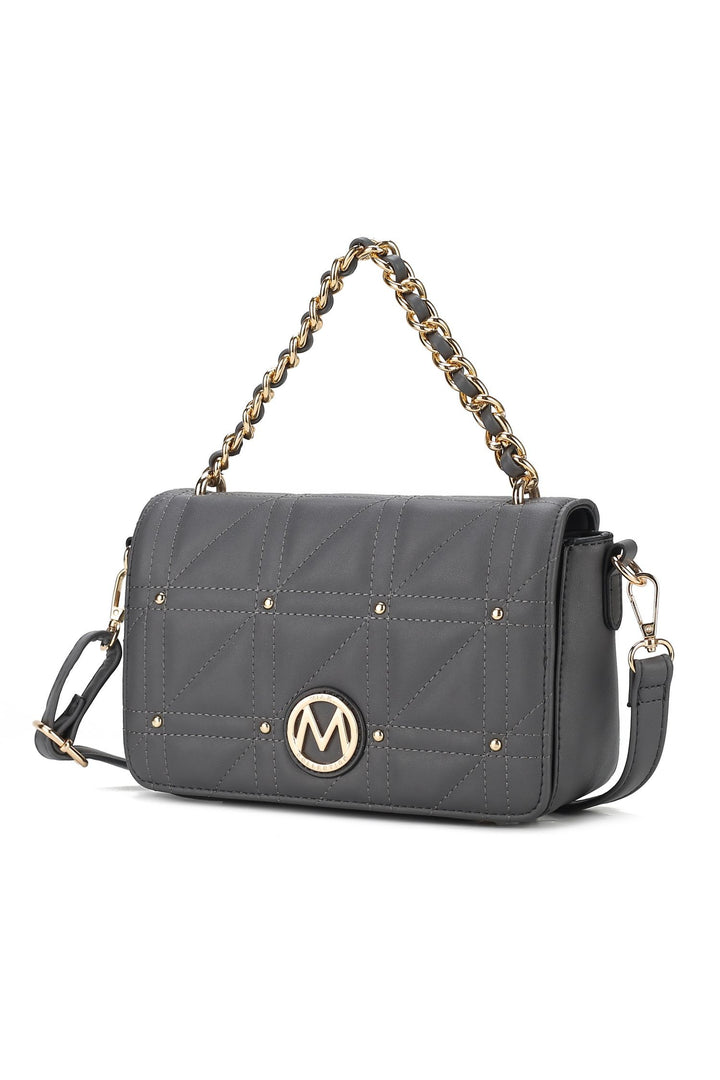 Taupe Mkf Collection Arabella Shoulder Handbag By Mia K