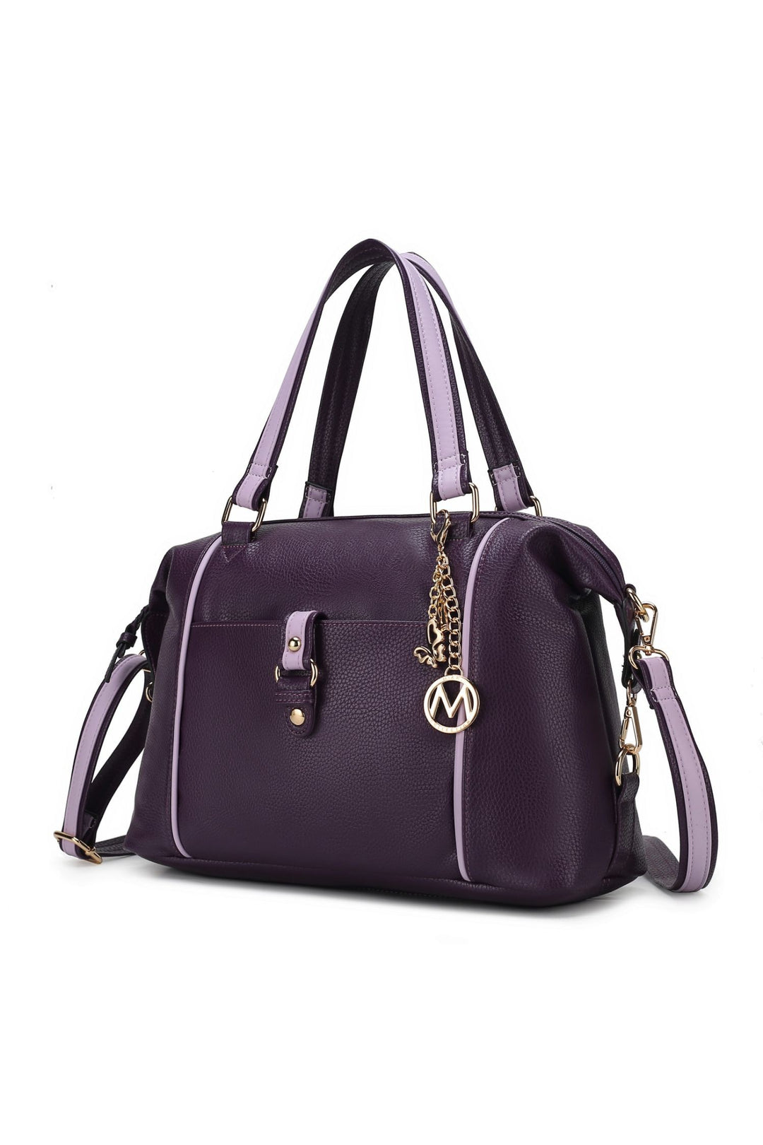 Mkf Collection Opal Lightweight Satchel Bag By Mia