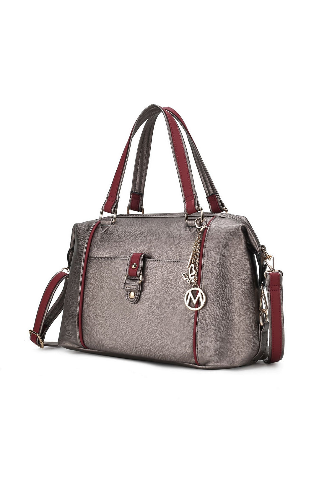 Mkf Collection Opal Lightweight Satchel Bag By Mia
