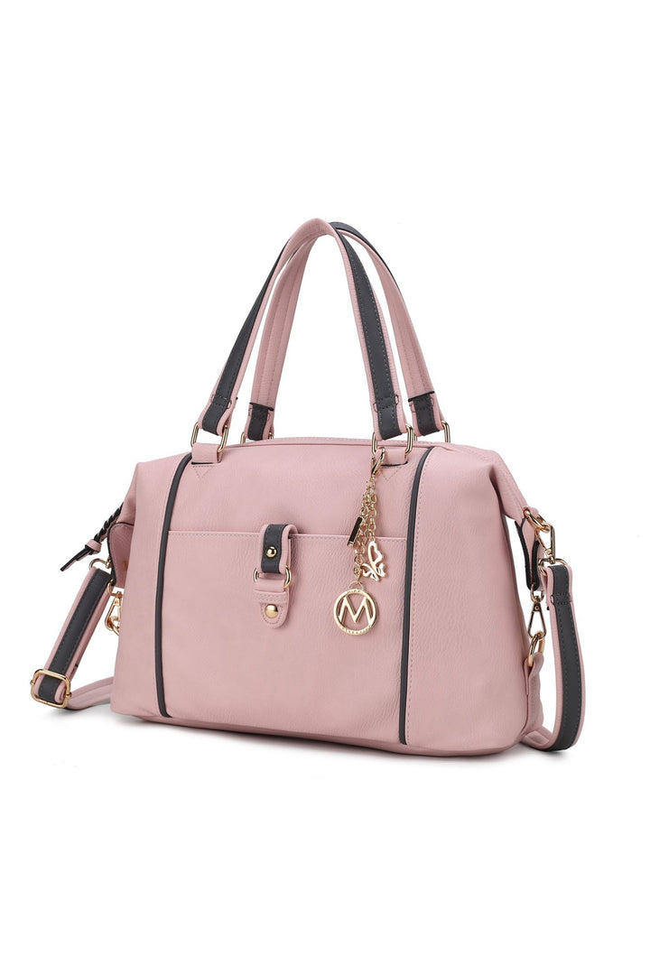 Mkf Collection Opal Lightweight Satchel Bag By Mia