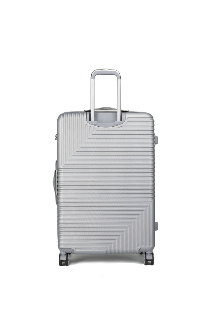 Silver Mkf Mykonos Luggage Set Extra Large And Large Mia