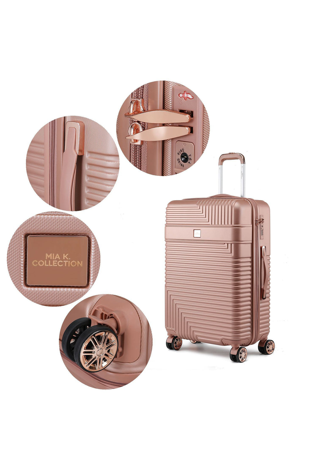 Mkf Mykonos Luggage Set Extra Large And Large Mia
