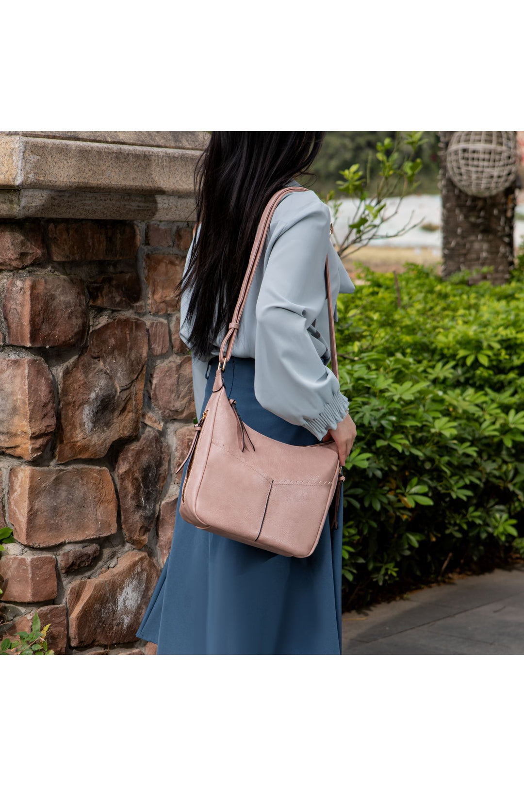 Brown Mkf Collection Valencia Shoulder Bag By Mia K