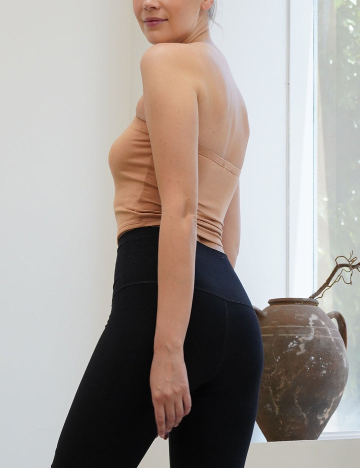 Mauve Bamboo Tube Top New