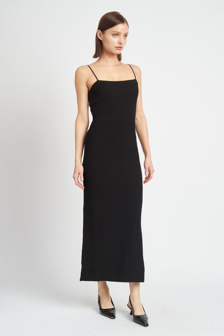 Maxi Knit Rib Dress