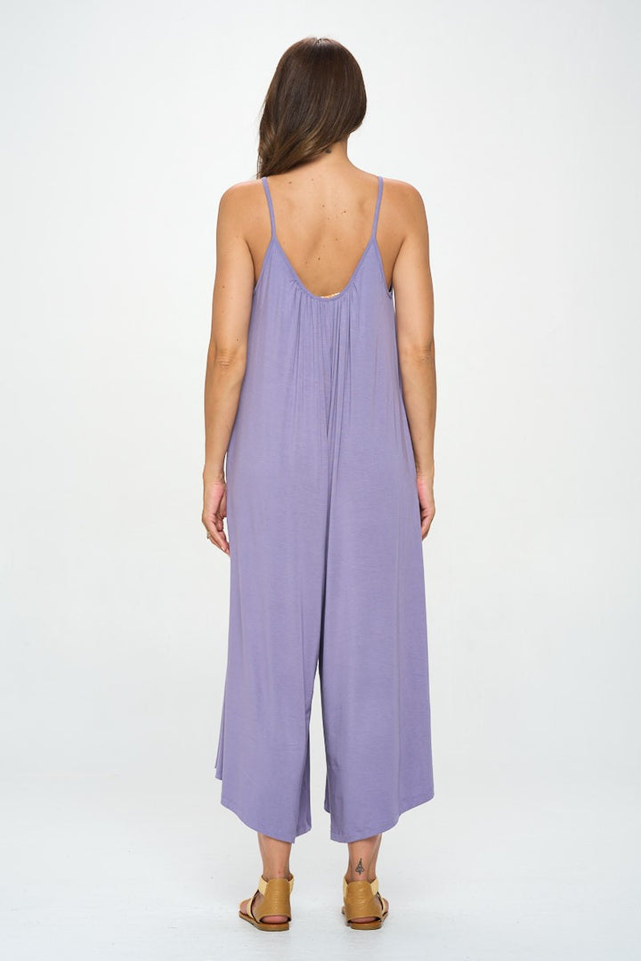 Made In Usa Modal Spandex Soft Knit Jumpsuit 2