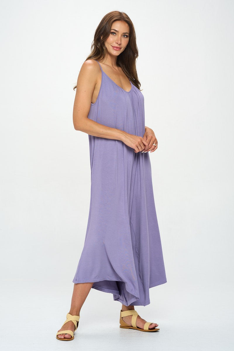 Made In Usa Modal Spandex Soft Knit Jumpsuit 2