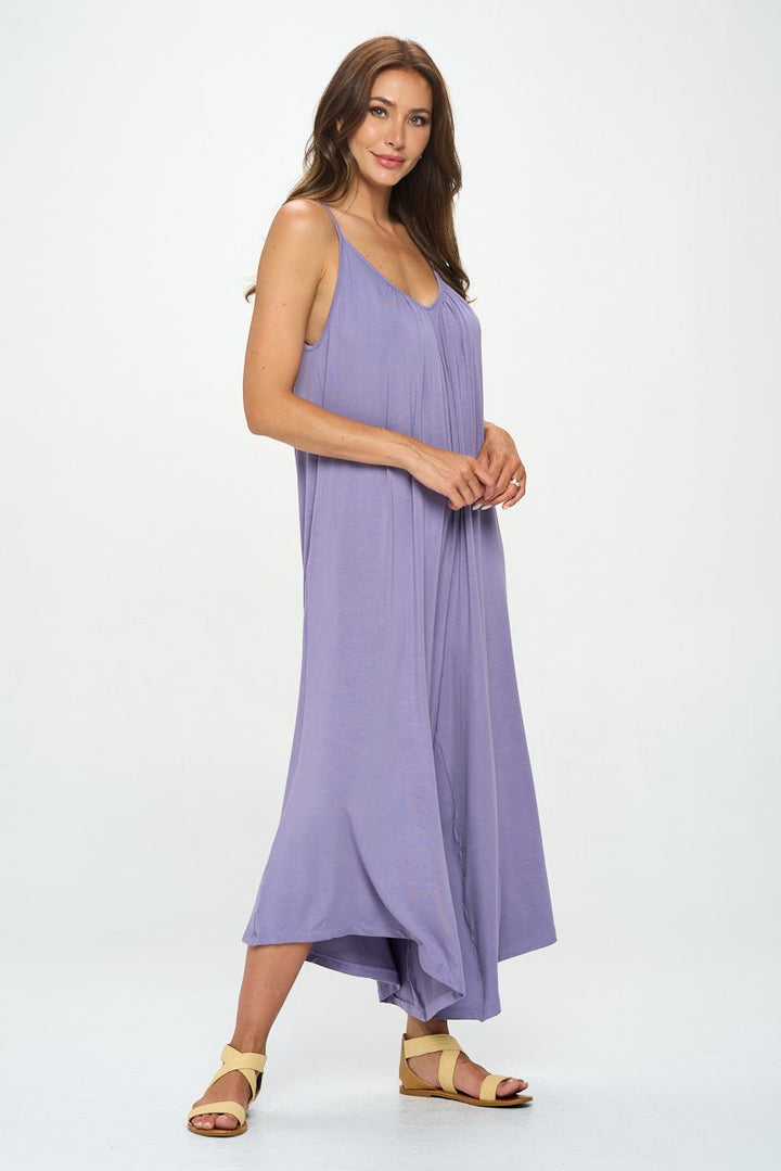 Made In Usa Modal Spandex Soft Knit Jumpsuit 2